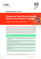 Empowering young women through business and vocational training: evidence from rural upper Egypt