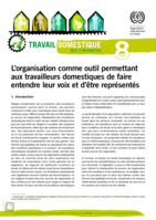 L’organisation comme outil permettant aux travailleurs domestiques de faire entendre leur voix et d’être représentés