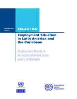 Employment situation in Latin America and the Caribbean: employment trends in an unprecedented crisis: policy challenges