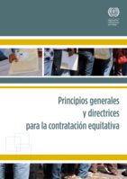 Principios generales y directrices para la contratación equitativa