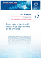 Responder a la situación actual y las aspiraciones de la juventud