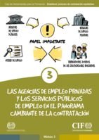 Caja de herramientas para la formación - Establecer procesos de contratación equitativos: Módulo 3, Las Agencias de Empleo Privadas y los Servicios Públicos de Empleo en el panorama cambiante de la contratación