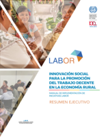 Innovación social para la promoción del trabajo decente en la economía rural: manual de implementación de iniciativas LABOR