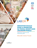 Innovation sociale pour la promotion du travail decent dans l’économie rurale: guide pour la mise en œuvre d’initiatives labor