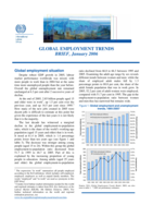 Global employment trends brief: January 2006