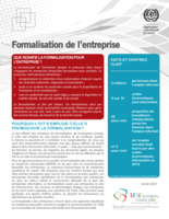 Formalisation de l’entreprise