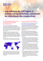 Une initiative de l’OIT visant à promouvoir les Directives concernant les statistiques des coopératives