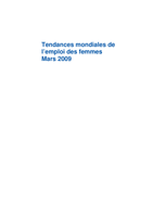 Tendances mondiales de l'emploi des femmes: mars 2009