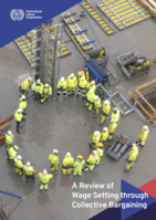 A review of wage setting through collective bargaining