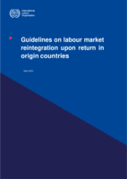 Guidelines on labour market reintegration upon return in origin countries