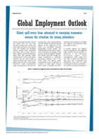 Global employment outlook: global spill-overs from advanced to emerging economies worsen the situation for young jobseekers