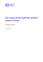 ILO review of the multi-tier pension system in China: technical note