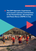 The EIIP approach, experiences and lessons learned: contributions to the humanitarian, development, and peace nexus (HDPN) in Iraq, the case of EIIP Iraq