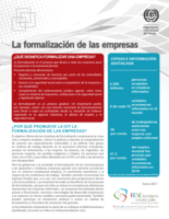La formalización de las empresas