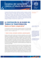 La cooperación en un mundo del trabajo en transformación: hacia un futuro cooperativo