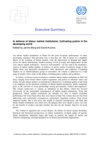 In defence of labour market institutions: cultivating justice in the developing world