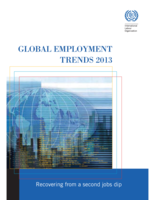 Global employment trends 2013: recovering from a second jobs dip.