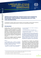 Improving working conditions for domestic workers: organizing, coordinated action and bargaining