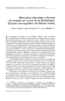 Mercados laborales y formas de empleo en la era de la flexibilidad: estudio monográfico de Silicon Valley
