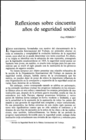 Reflexiones sobre cincuenta años de seguridad social