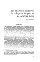 Las relaciones colectivas de trabajo en los puertos de América latina