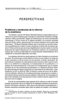 Problemas y tendencias de la reforma de la enseñanza
