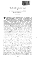 The British Industrial Court
