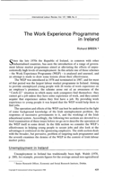The work experience programme in Ireland