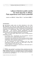 Labour-intensive public works for food security in Africa: past experience and future potential