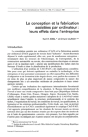 La conception et la fabrication assistées par ordinateur: leurs effets dans l'entreprise