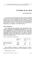 El trabajo de los niños