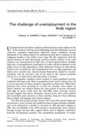 The challenge of unemployment in the Arab region