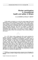 Worker participation in occupational health and safety in Britain