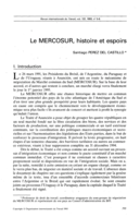 Le Mercosur, histoire et espoirs