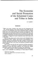 The economic and social promotion of the scheduled castes and tribes in India