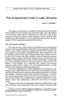 The employment crisis in Latin America