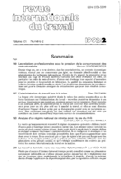 Le travail à domicile: vers une nouvelle réglementation?