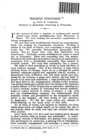Industrial government