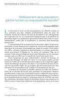 Vieillissement de la population: gâchis humain ou responsabilité sociale?