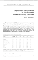 Employment perspectives in industrialised market economy countries