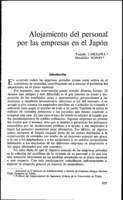Alojamiento del personal por las empresas en el Japón