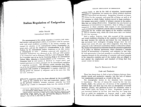 Italian regulation of emigration