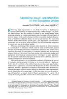Assessing equal opportunities in the European Union