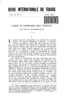L'esprit de collaboration dans l'industrie