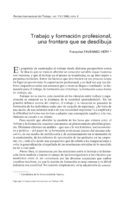 Trabajo y formación profesional: una frontera que se desdibuja
