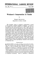 Workmen's compensation in Canada