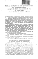 Méthodes employées en Italie pour l'élaboration des statistiques relatives aux prix de détail et au coût de la vie