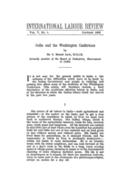 India and the Washington Conference