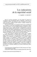 Los indicadores de la seguridad social