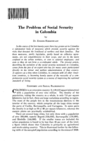 The problem of social security in Colombia